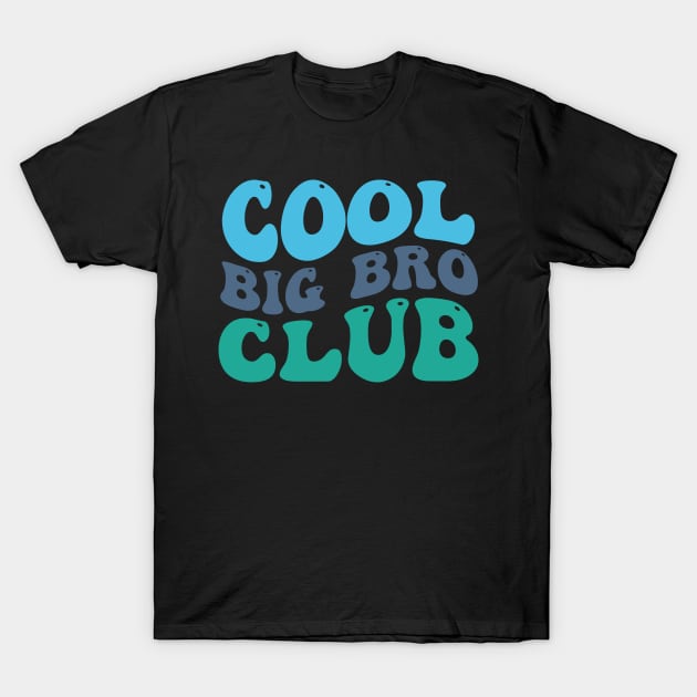 Cool Big Bro Club, Big Bro, Promoted to Brother T-Shirt by GreenSpaceMerch